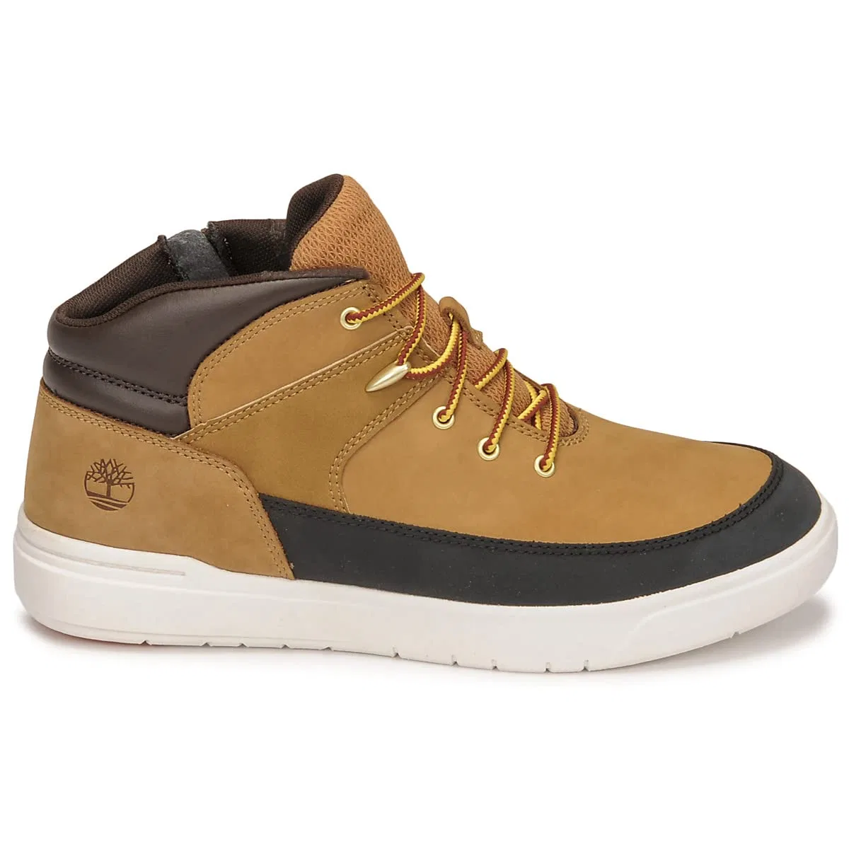 Детские ботинки для мальчиков с высоким берцем Seneca Bay Hiker Timberland, Brown — фото 2
