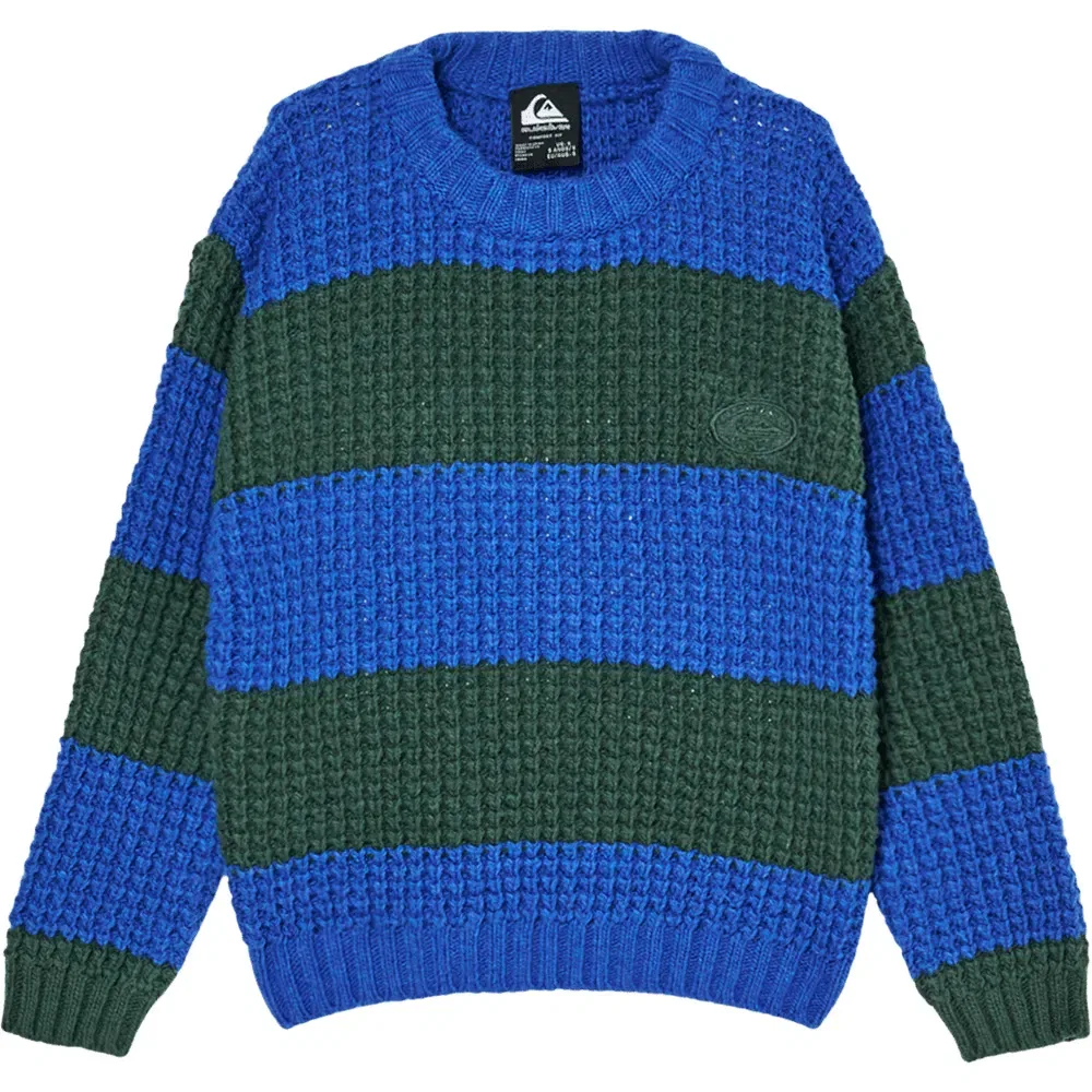Детский свитер для мальчиков с жаккардовым принтом Quiksilver Lapper Bo, Blue