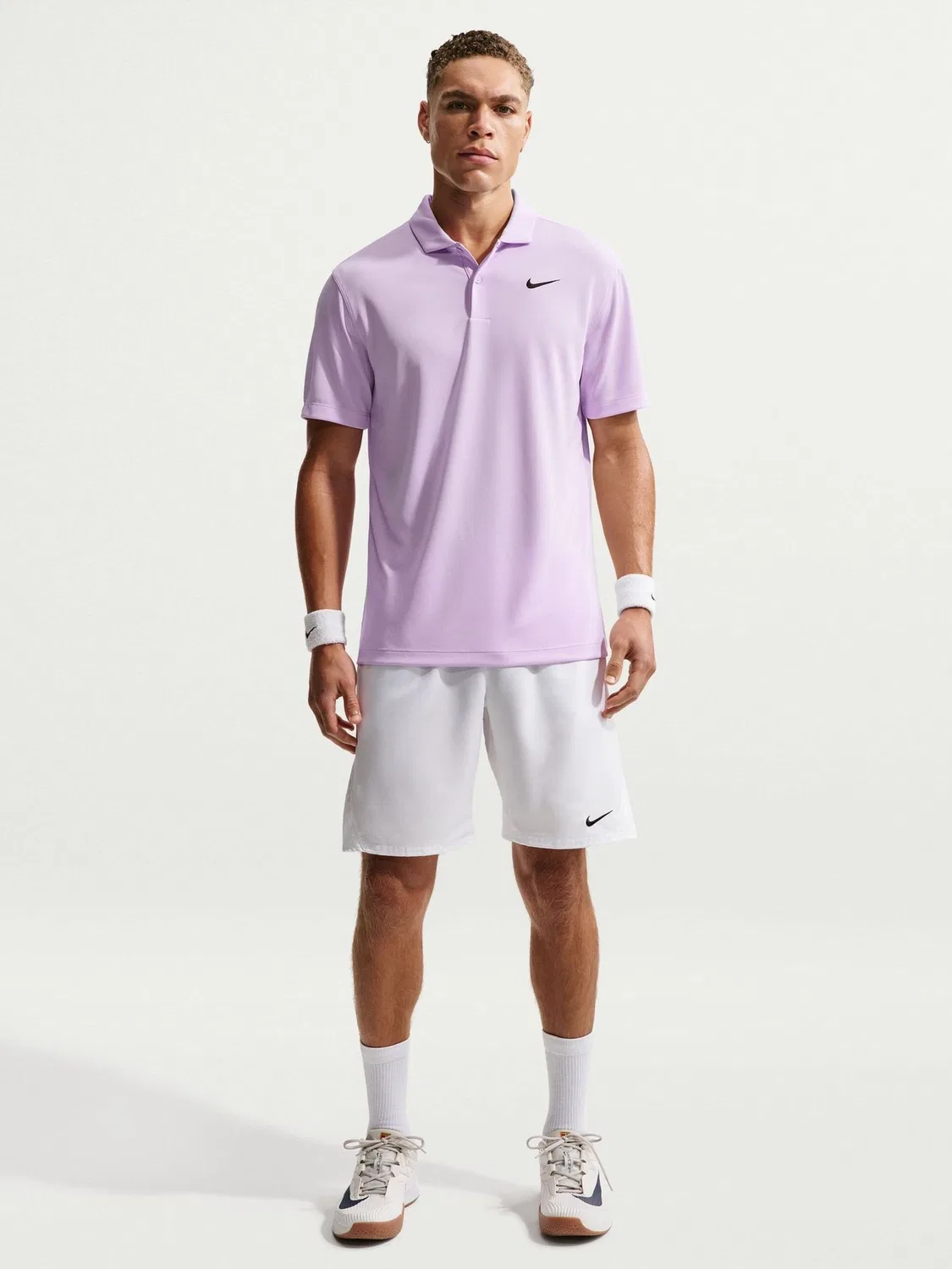 Поло теннисное Nike Court, фиолетовый — фото 3