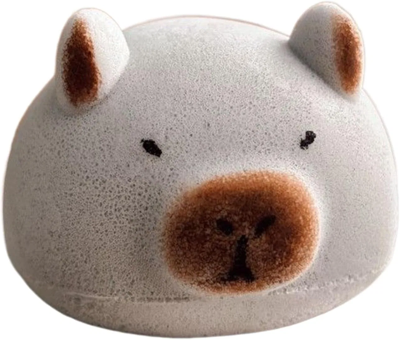 Мочалка для душа Capybara, Bsbkoj, 12.5x10 см, Grau