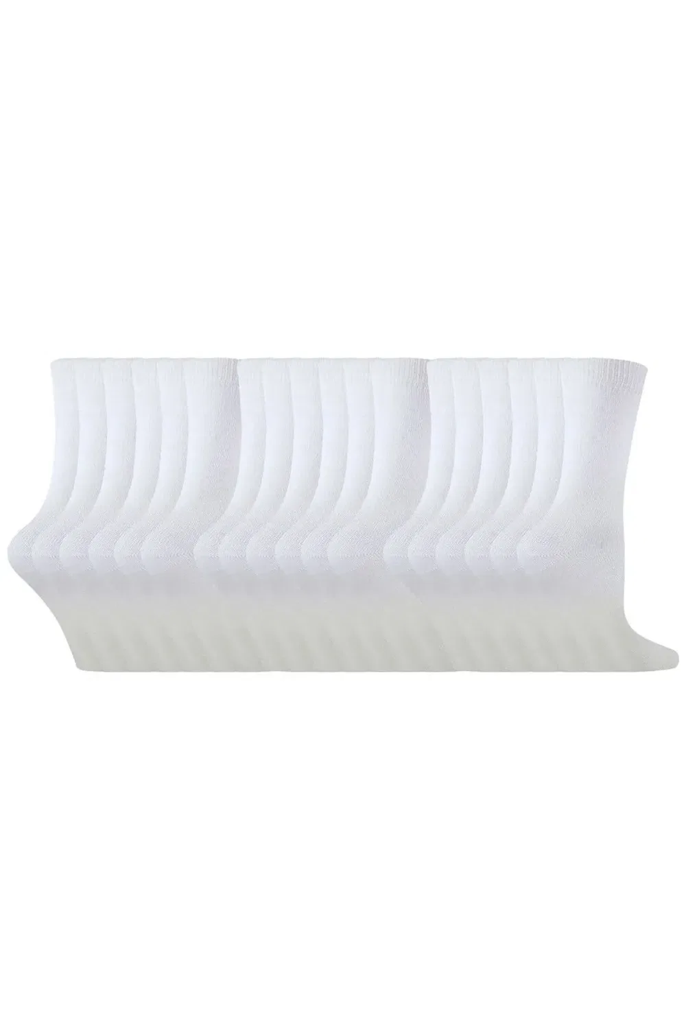 Комплект из 18 пар хлопковых носков Sock Snob, White