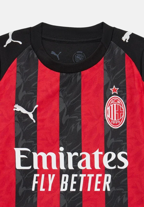 Футболка джерси Ac Milan Home Jersey Replica Unisex Puma, Red/Black, черный — фото 3