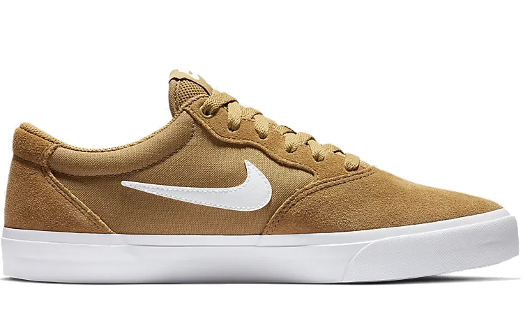 Кроссовки Nike Sb Chron Slr, золотисто-бежевый/белый — фото 2