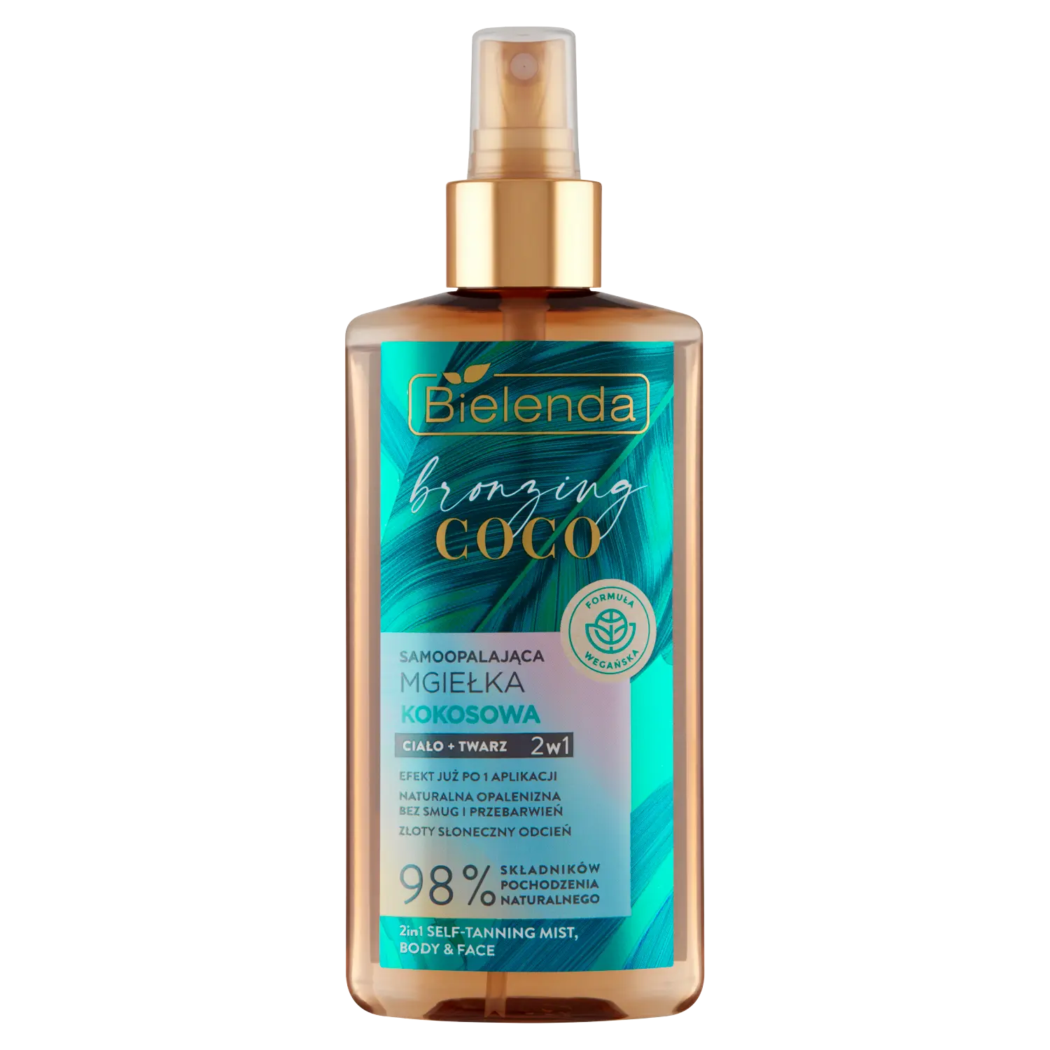 

Bielenda Bronzing Coco спрей для тела для загара, 150 мл