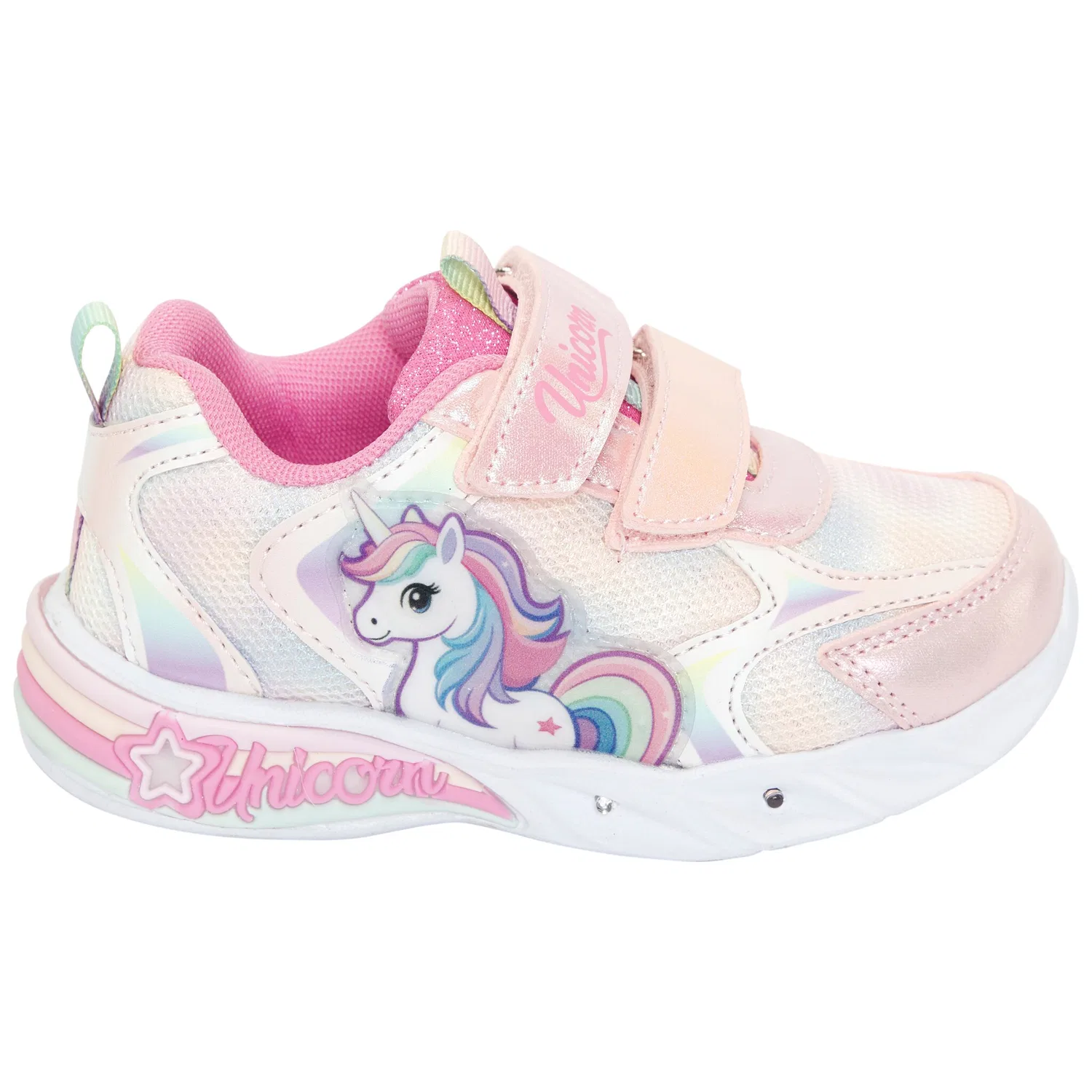 Детские кроссовки с LED-подсветкой Disney, Pink — фото 2