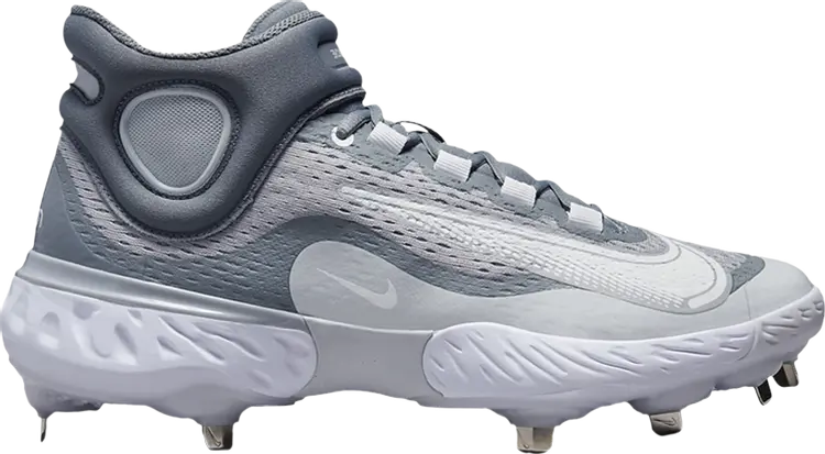 

Бутсы Nike Alpha Huarache Elite 4 Mid 'Wolf Grey White', серый