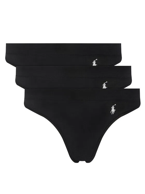 Комплект трусов Polo Ralph Lauren, черный