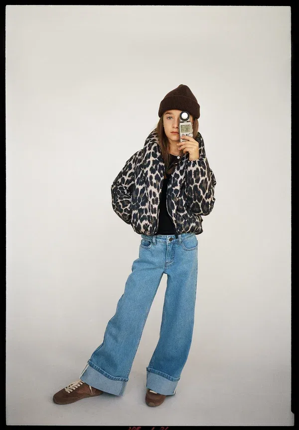 Брюки джинсовые Aleen flared jeans Molo, Washed Blues — фото 2
