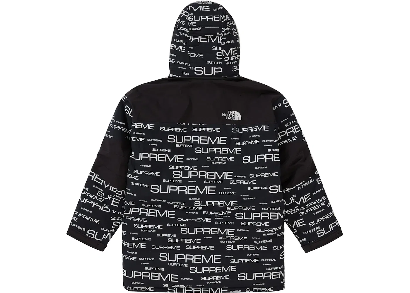 Мужская куртка-пуховик с принтом Coldworks 700-Fill Down Parka Supreme, Black — фото 3