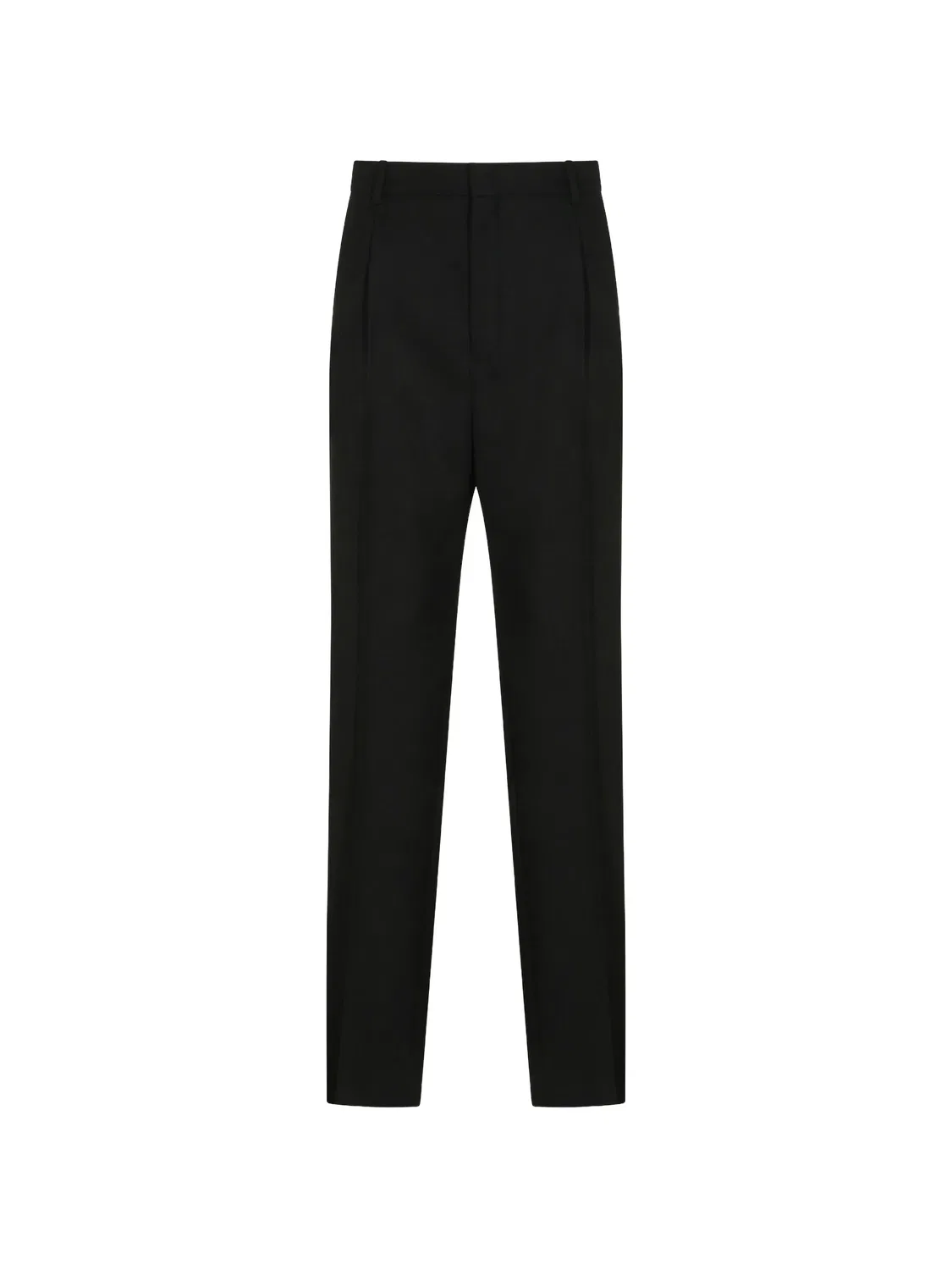 Брюки с петлями для ремня Saint Laurent, черный