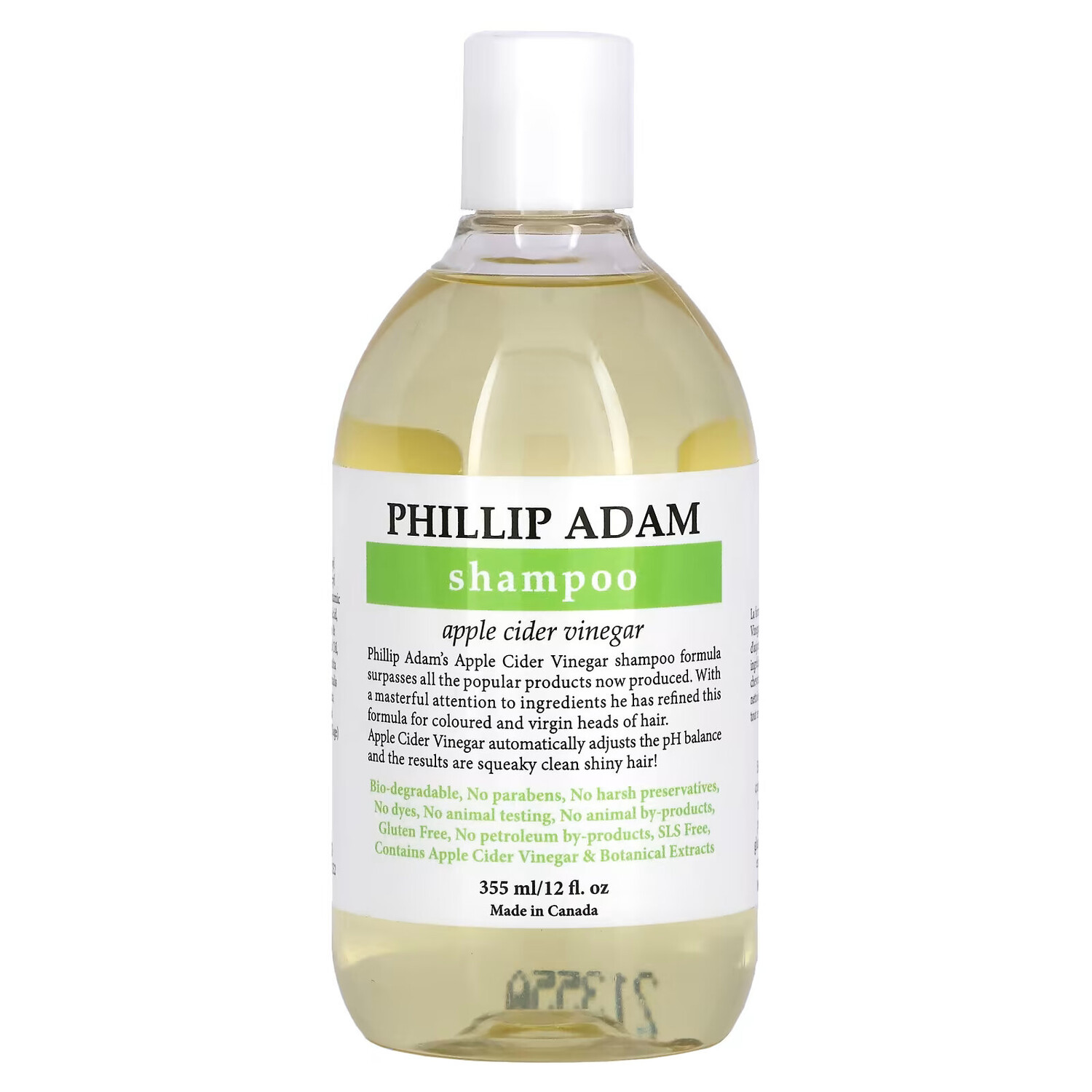 

Phillip Adam, шампунь с яблочным уксусом, 355 мл (12 жидк. унций)