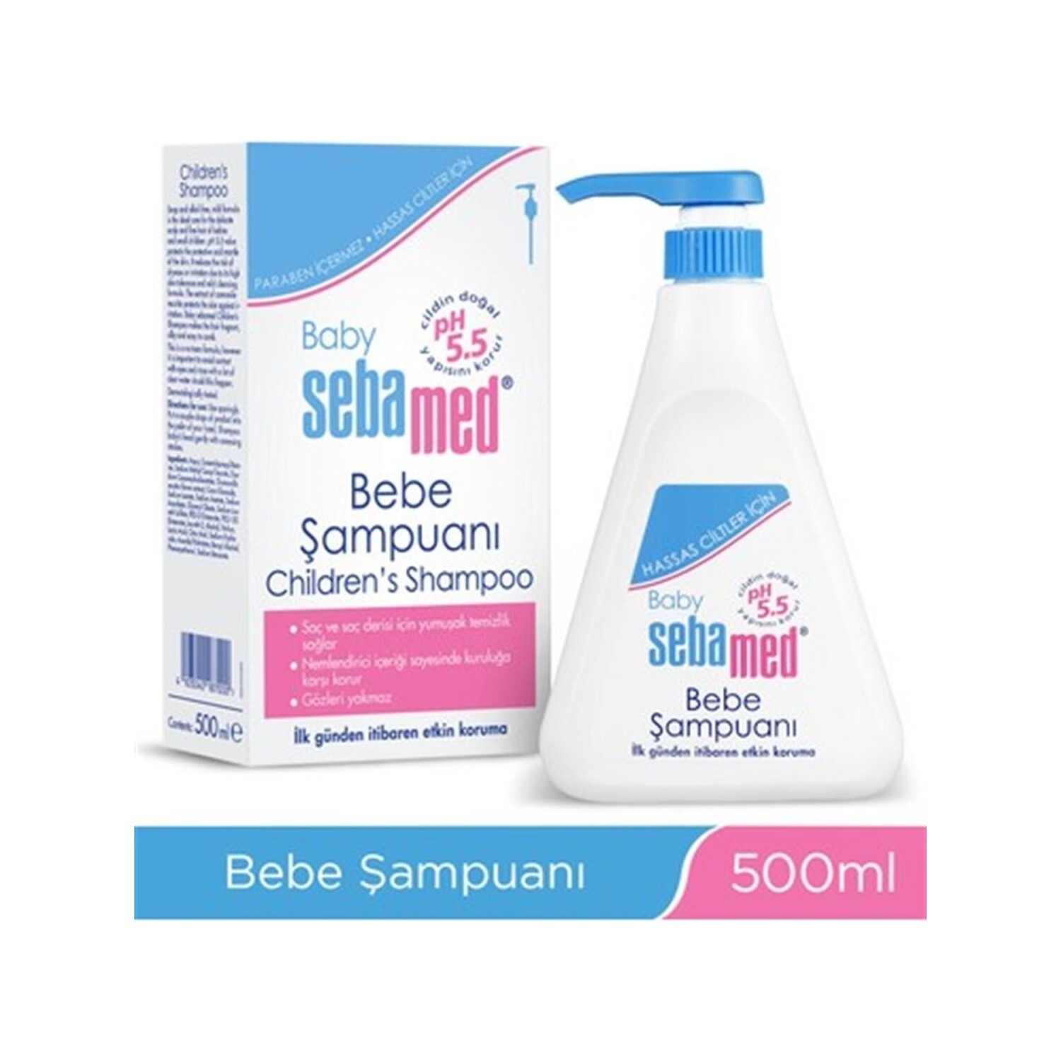 

Детский шампунь Sebamed, 500 мл