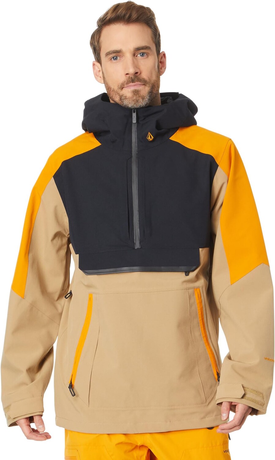 

Куртка Brighton Pullover Volcom Snow, золото, Желтый, Куртка Brighton Pullover Volcom Snow, золото