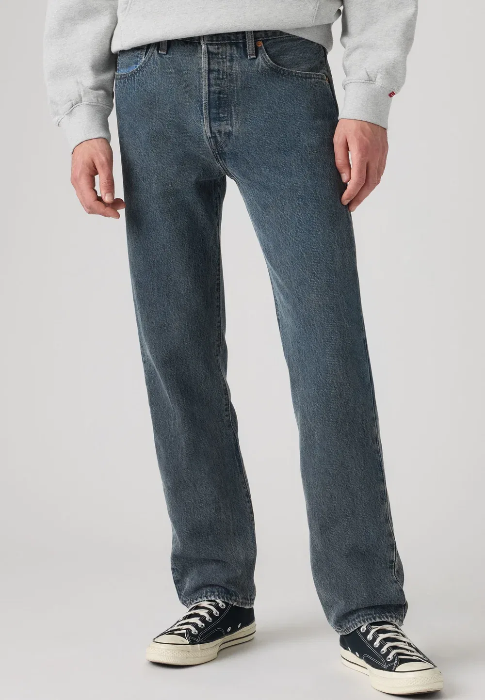 Оригинальные джинсы 501 прямого кроя Levi'S, Grey Ship