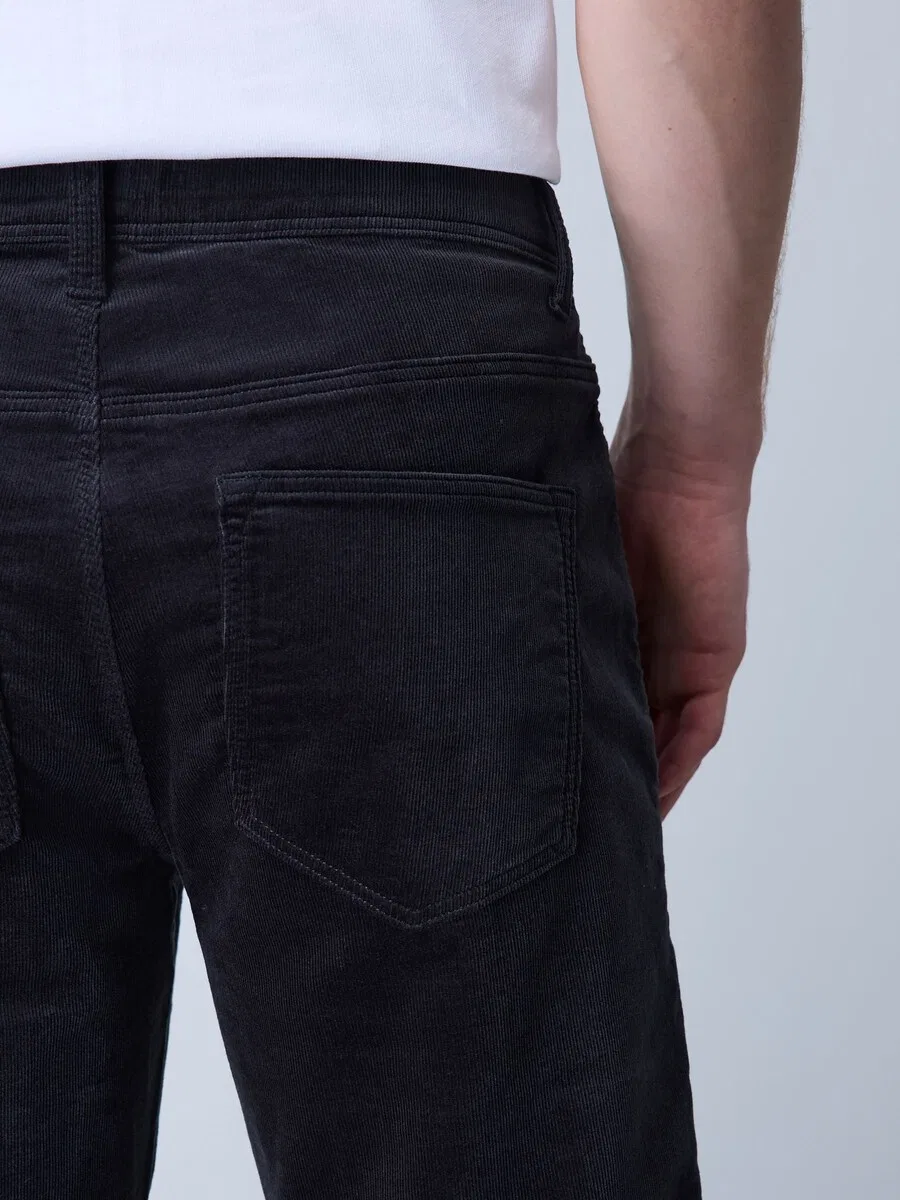 Брюки Next Slim fit 'Motionflex' цвета антрацит — фото 3