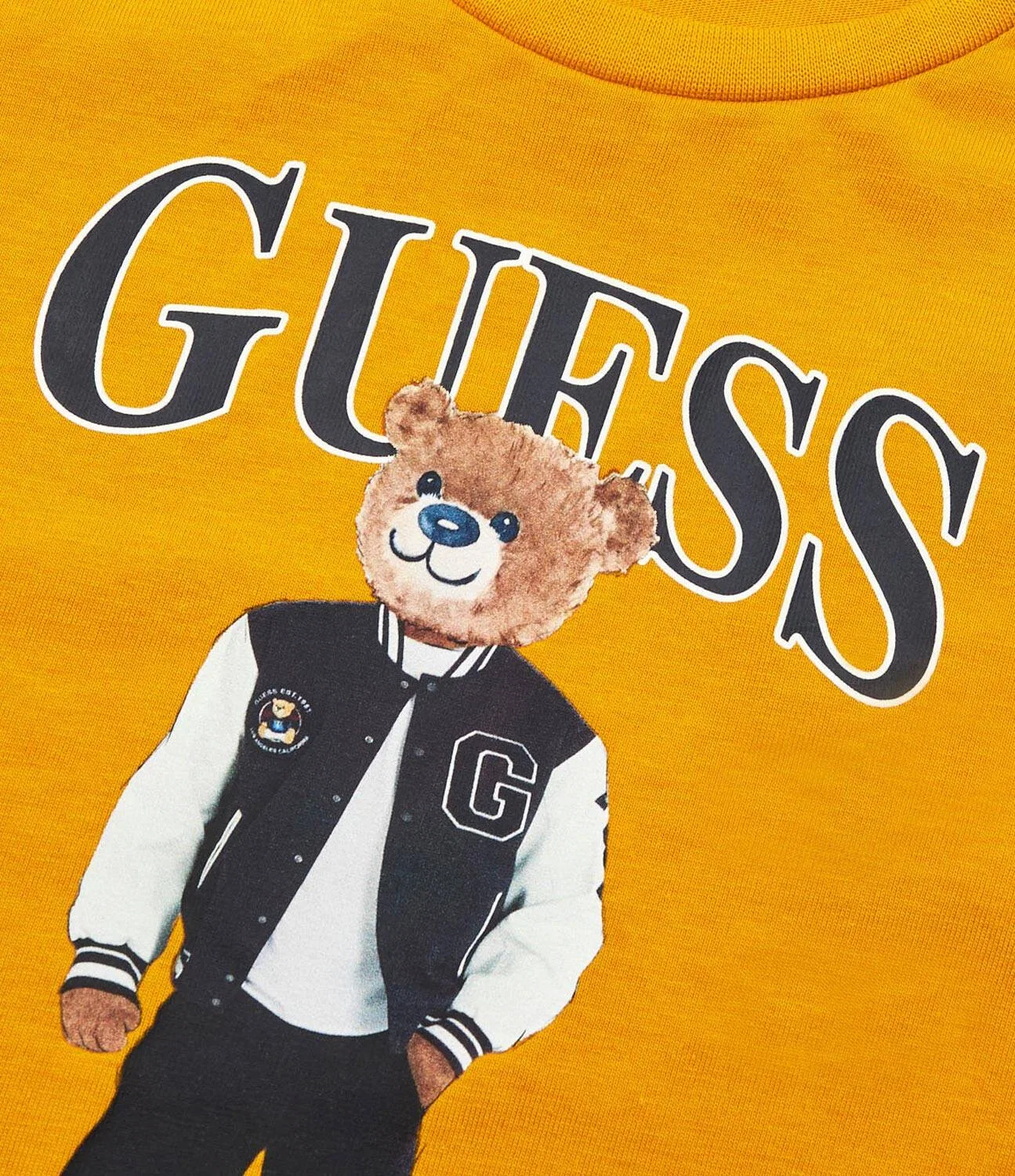 Лонгслив Guess, Senape — фото 3
