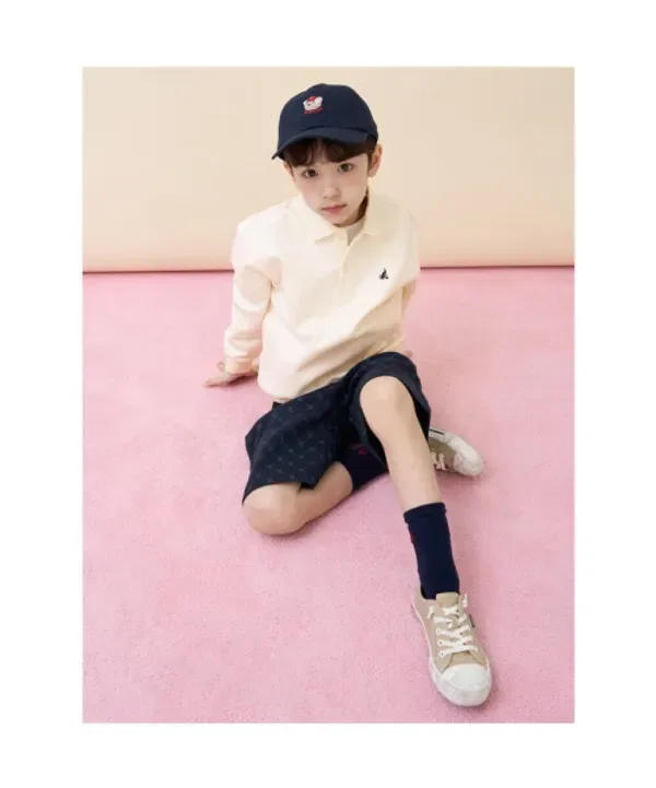 Детский костюм с монограммой, медвежонок, Beanpole Kids, слоновая кость — фото 4