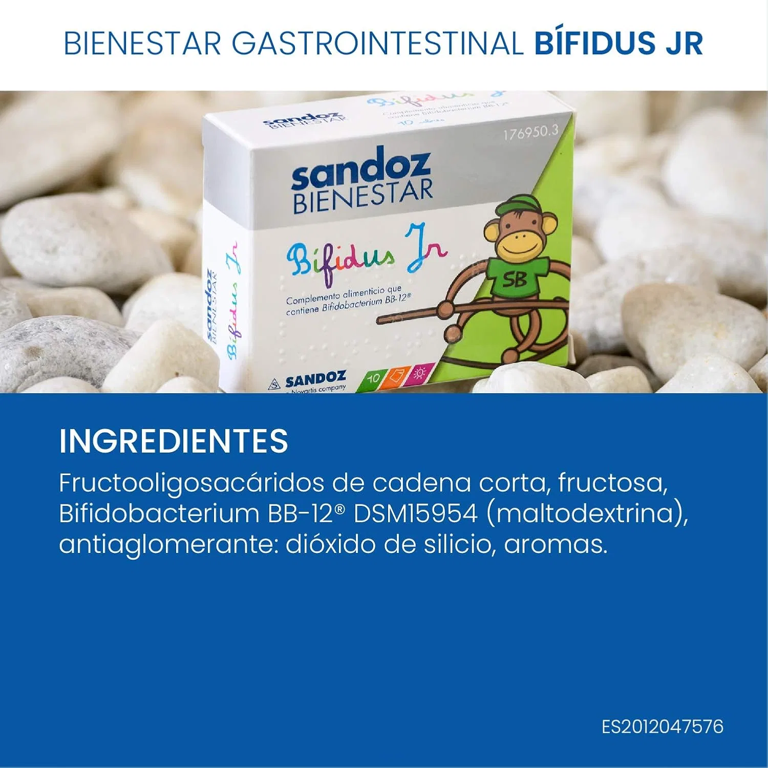 Крем для тела с пробиотиками Sandoz Bienestar Bifidus, 10 саше, 485 мл — фото 2