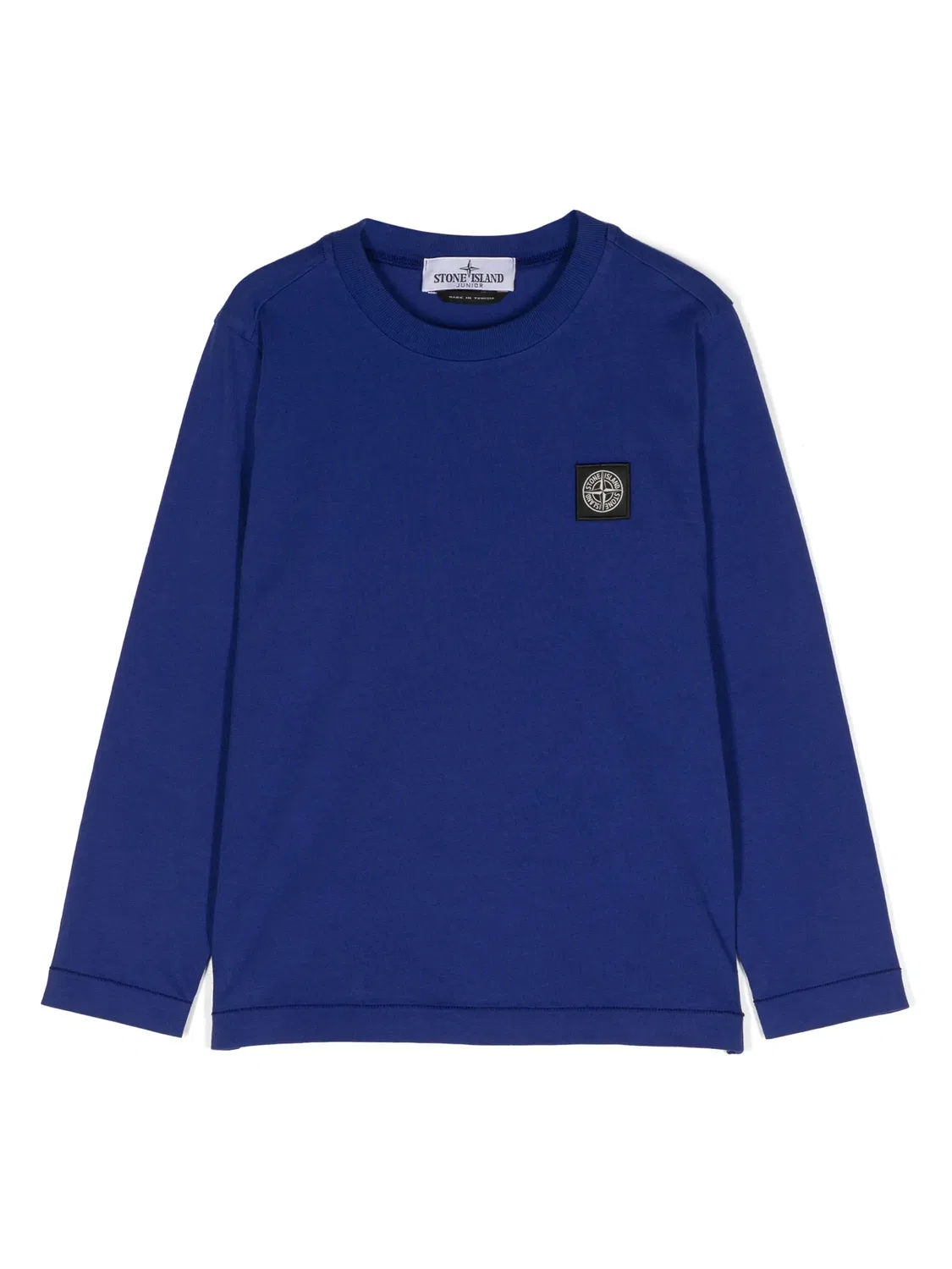 Свитшот с аппликацией компаса Stone Island, синий
