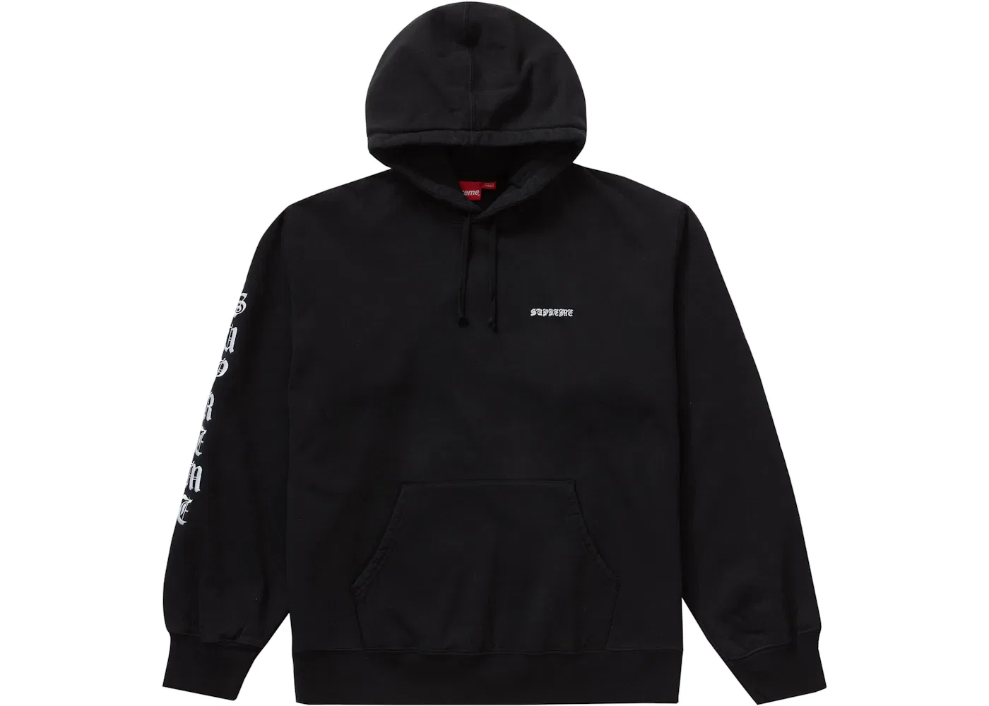 Мужской свитшот с капюшоном от Supreme, Black — фото 2