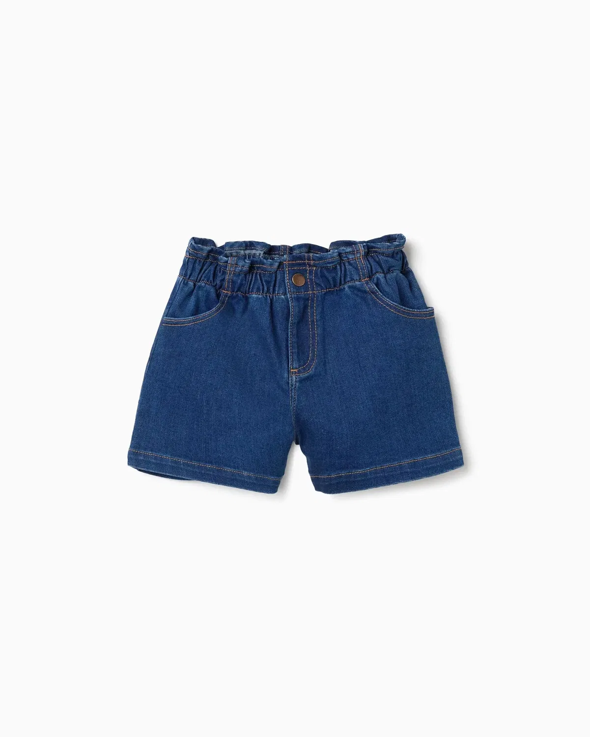 Детские шорты для девочек с утяжкой Zippy, Azul Denim