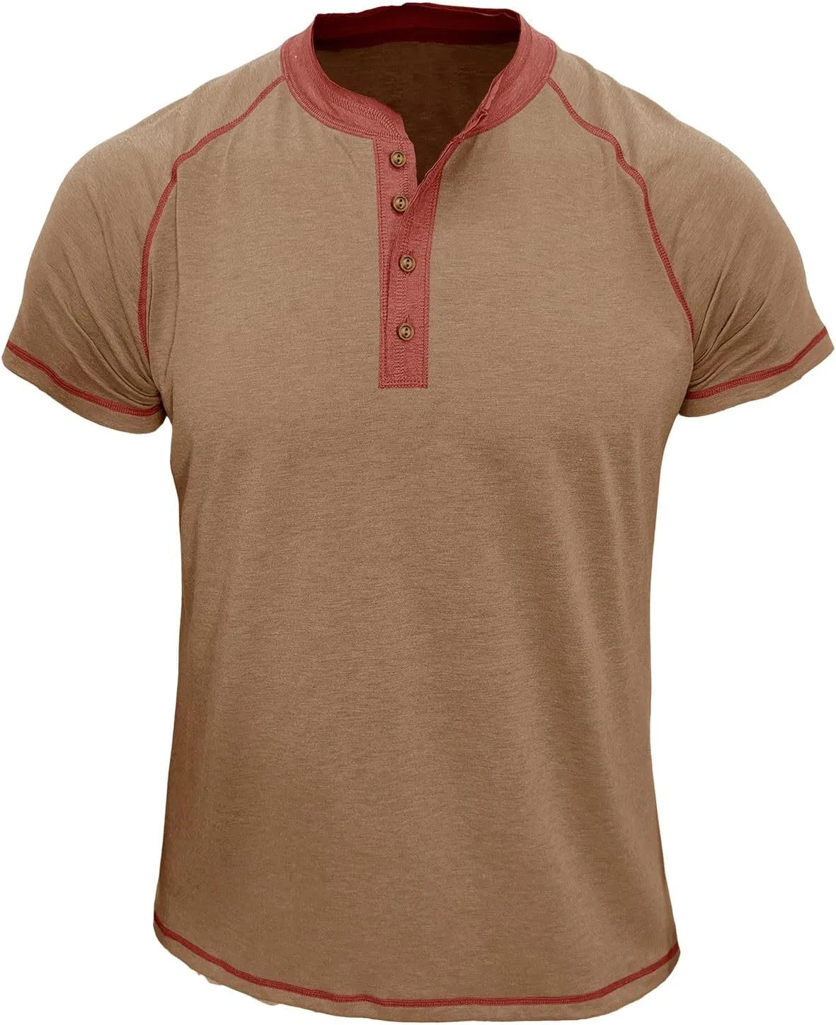 Мужская футболка-поло с коротким рукавом Regular Fit, Khaki