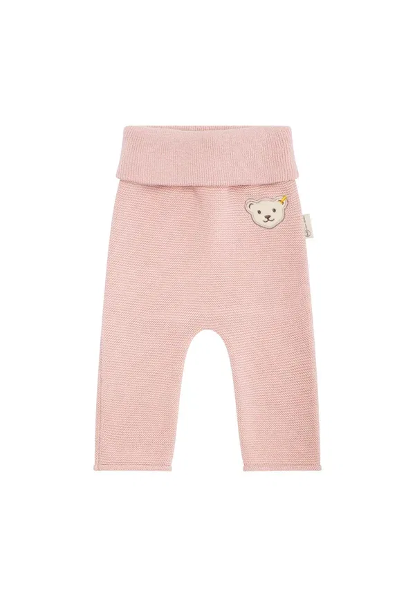 Комплект из кардигана и брюк хлопковый Unisex set tr Steiff silver pink, розовый — фото 2