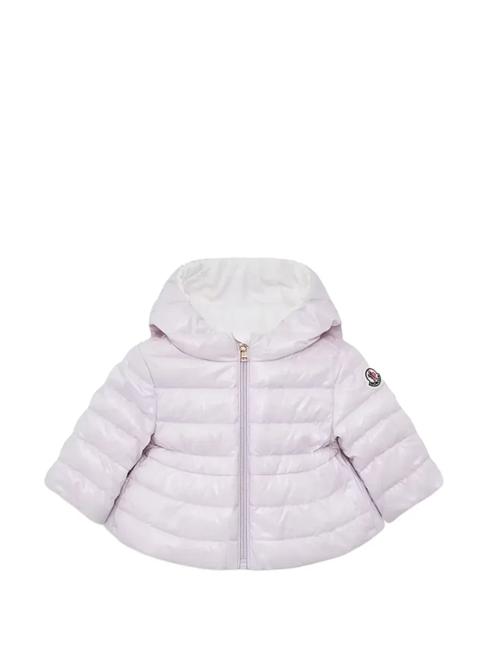 Стеганая куртка с капюшоном Pinar Moncler Enfant, фиолетовый