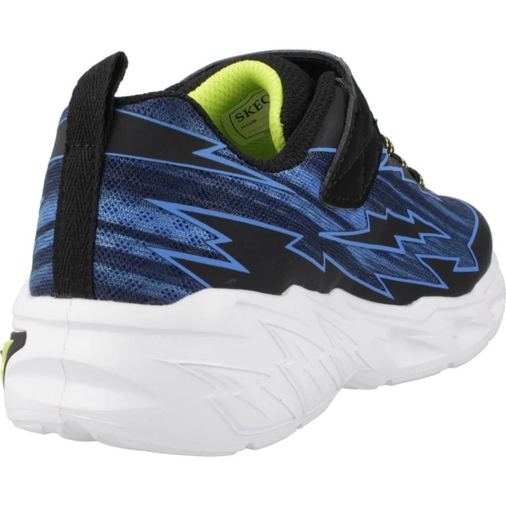 Детские кроссовки для мальчиков с подсветкой Light Storm 2.0 Bolt-Brights Skechers, Schwarz — фото 3