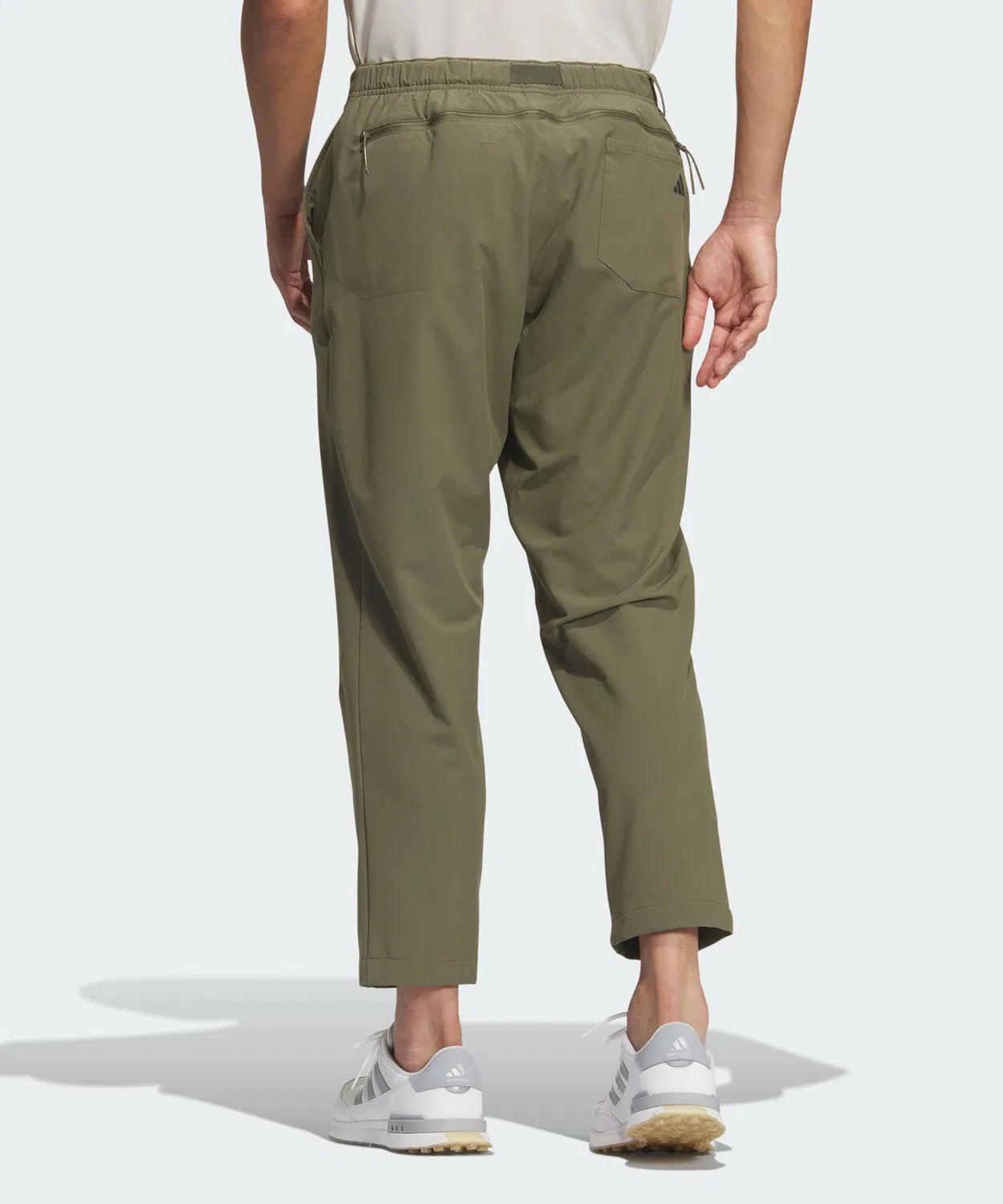 Мужские классические брюки свободного кроя с пуговицами Adidas Golf, Green — фото 2