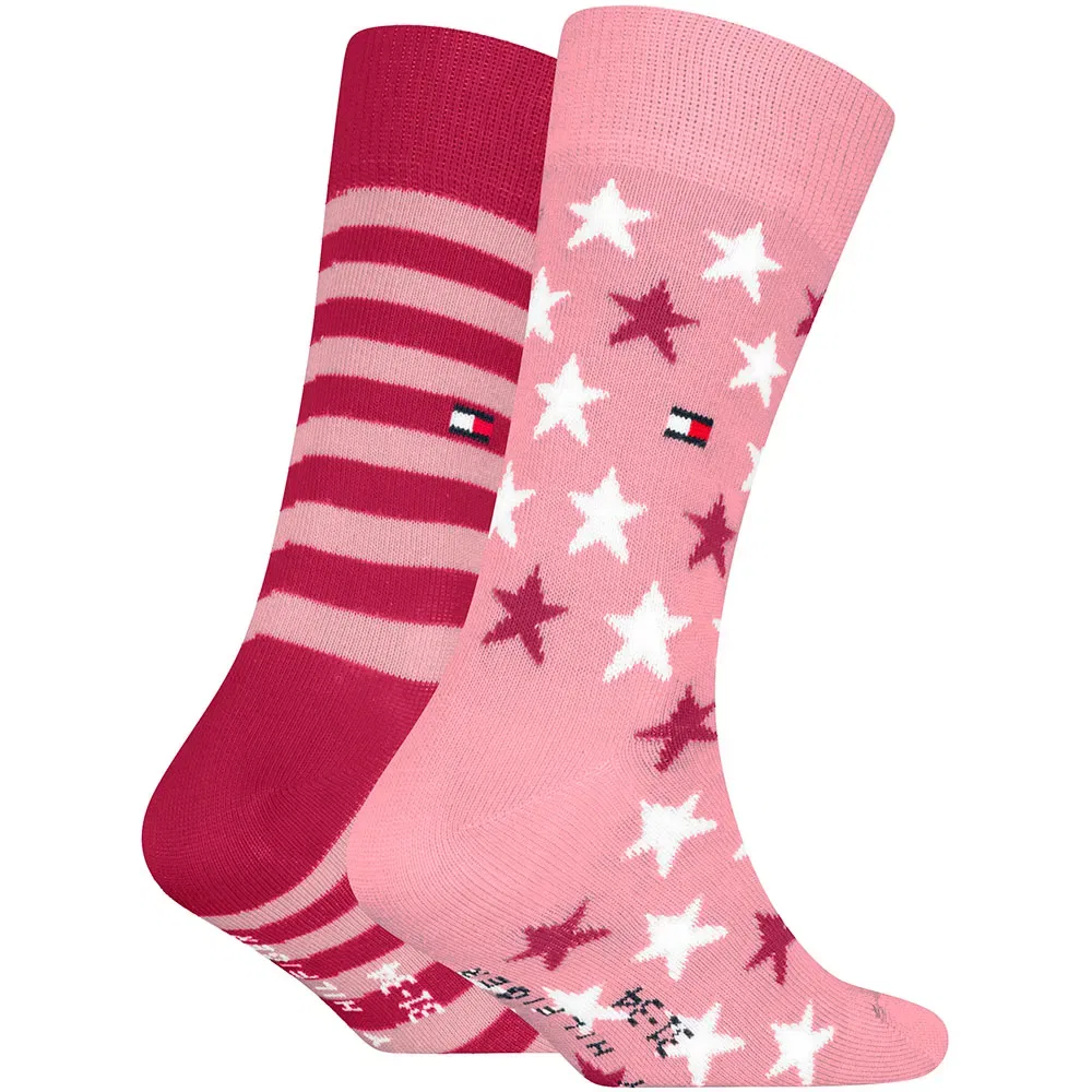 Детские носки с принтом Stars and Stripes Tommy hilfiger, Pink — фото 2