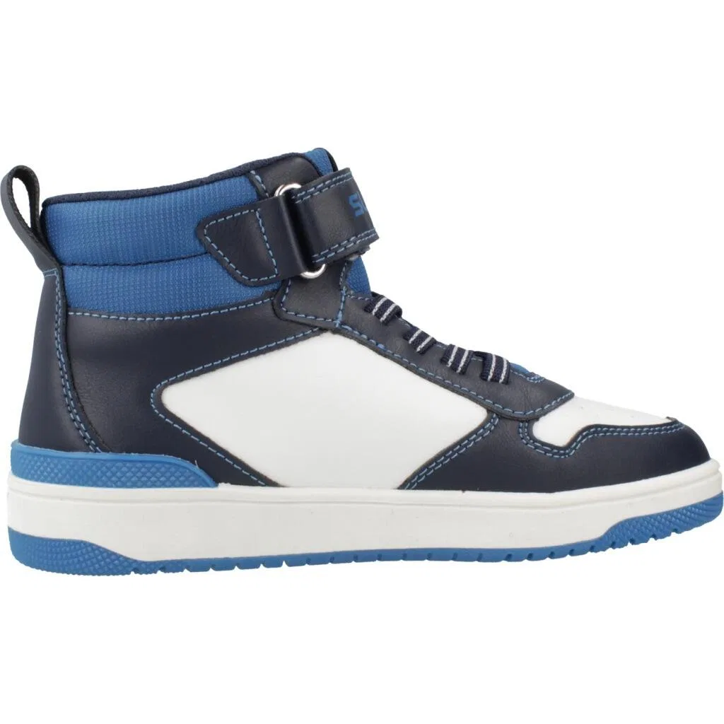 Детские кроссовки с принтом J Washiba Boy Geox, Blau Navyblau Weiss — фото 4