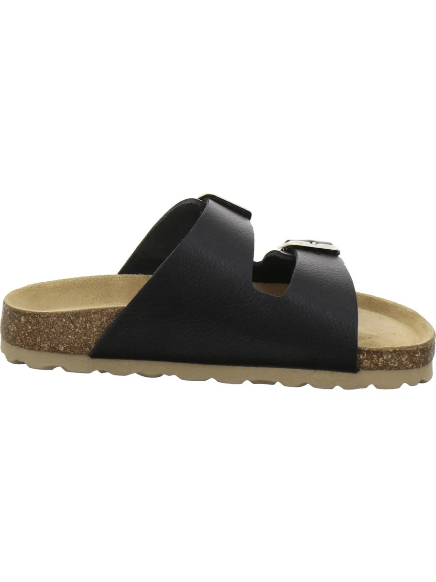 Сандалии AFS-Schuhe 'sportliche Kinder-Pantoletten Zweischnaller schwarz' черного цвета — фото 4