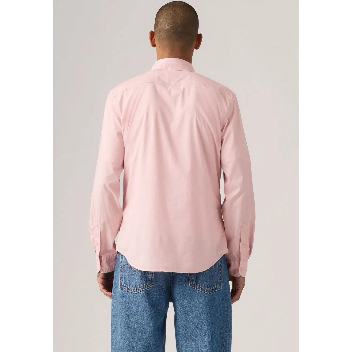 Мужская джинсовая рубашка с длинным рукавом slim fit Levi's, LOTUS — фото 3