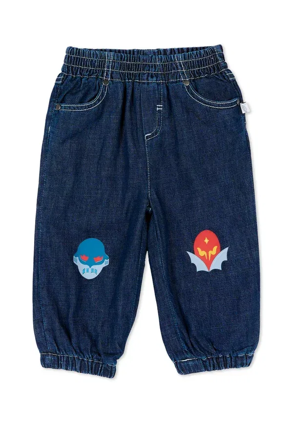 Джинсы 100% хлопок straight leg jeans Stella Mccartney Kids, denim, деним