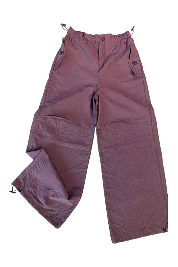 Детские брюки для девочек с эластичным манжетом Puledro, Purple
