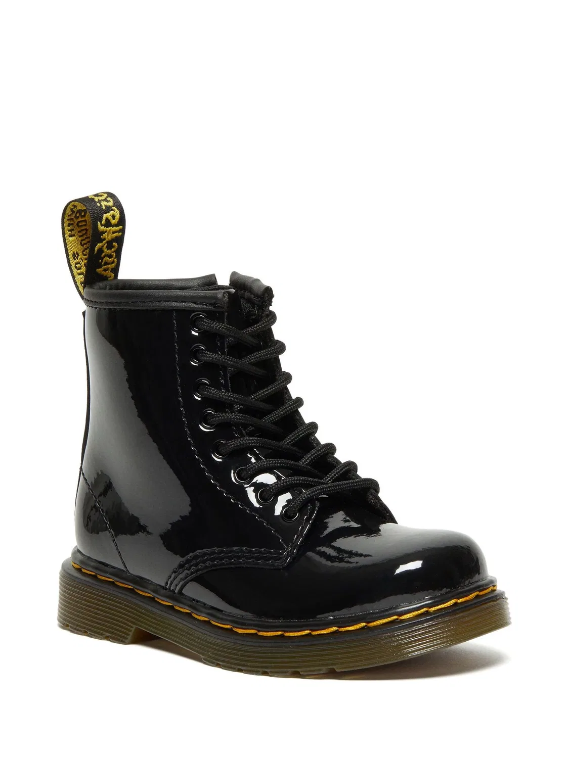 Ботинки Dr. Martens 1460 T Patent Lamper, детские, черный