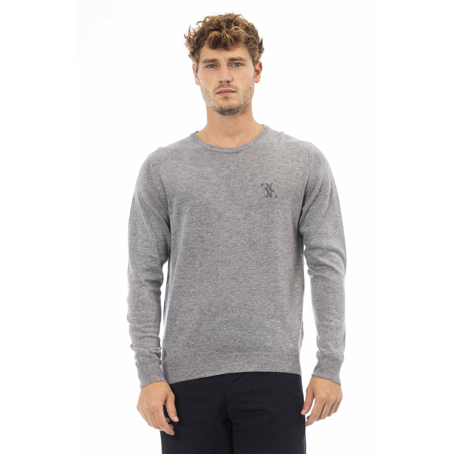 

Свитер Billionaire Crew Neck, серый меланж