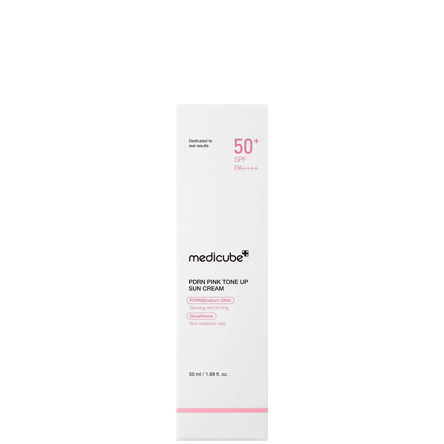 Солнцезащитный крем с тонирующим эффектом PDRN Pink Tone Up Sun Cream Medicube, 50 мл — фото 2