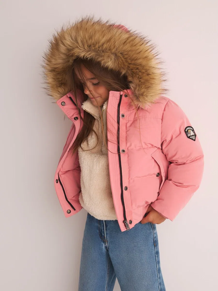 Зимняя куртка Superdry & Co 'Everest' светло-розового цвета — фото 2