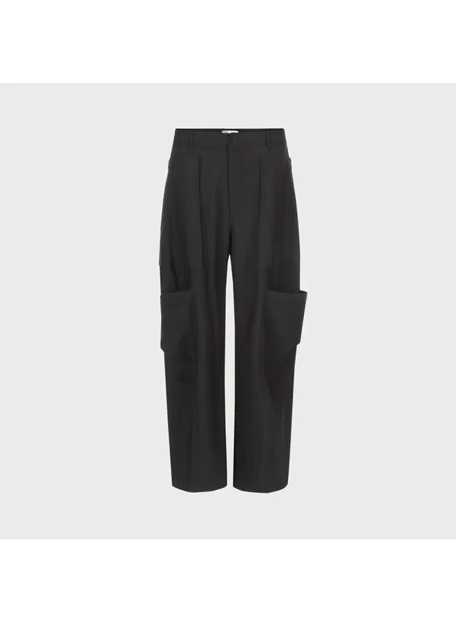Брюки зауженные с множеством карманов Zara, черный — фото 2