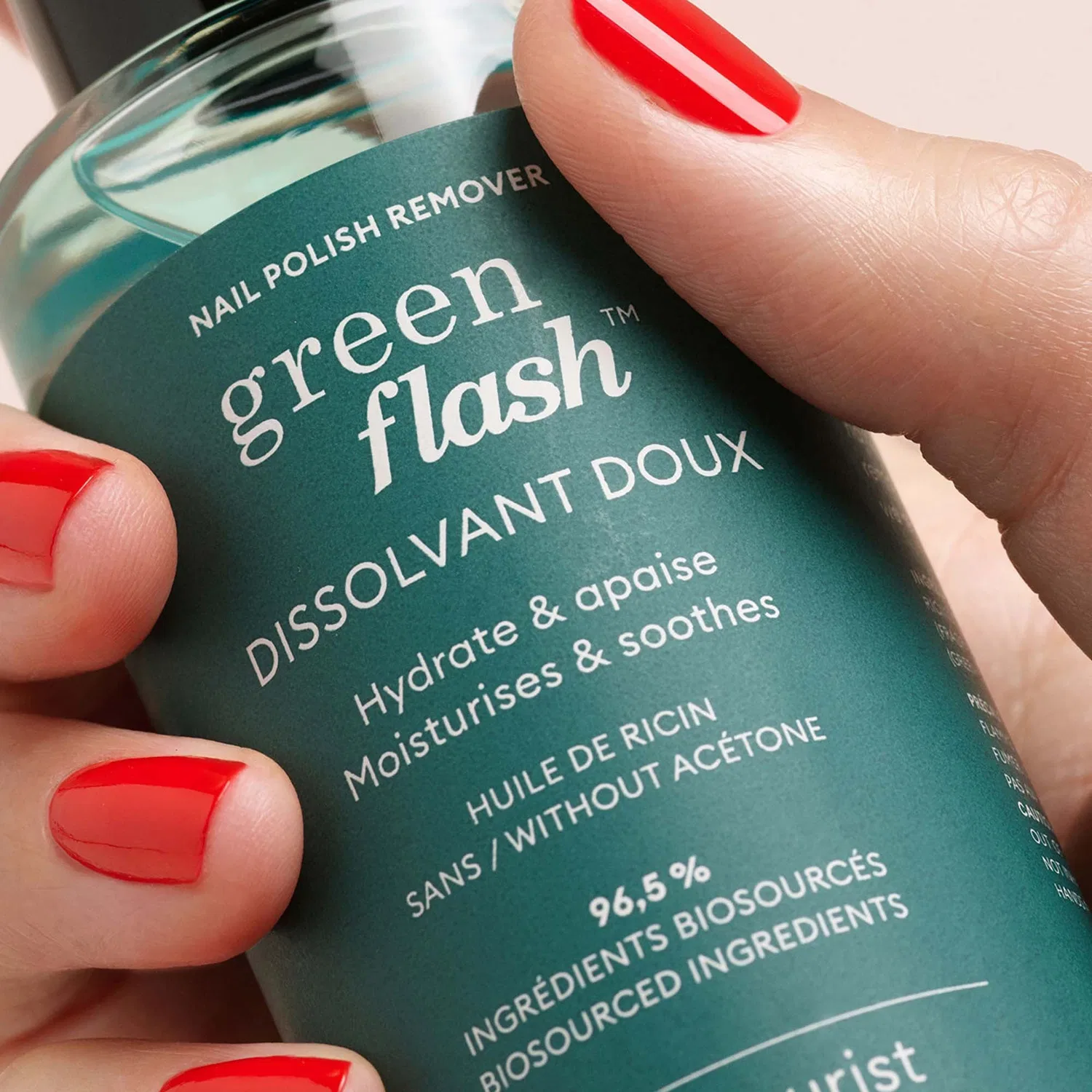 Средство для снятия лака Green Flash Remover Manucurist, 100 мл — фото 2