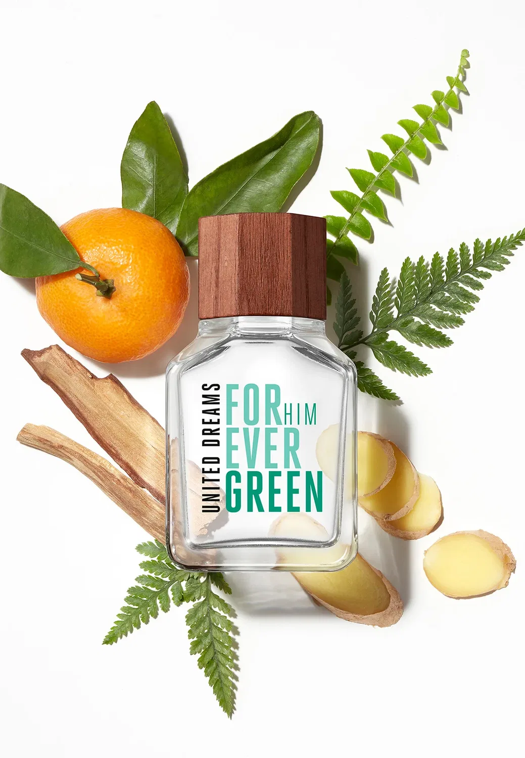 Forever green for him edt - туалетная вода Benetton Perfumes, 100 мл — фото 4