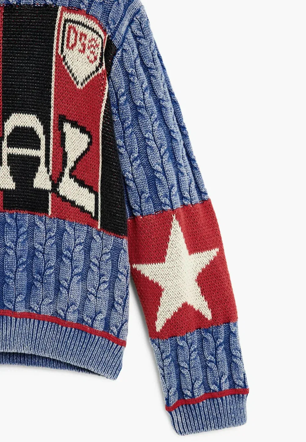 Свитер - свитер с Микки Маусом и звездой. - джемпер Desigual, Blue — фото 3