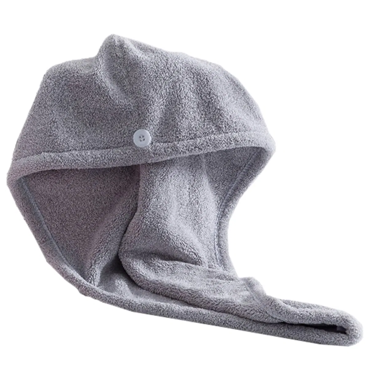 Полотенце для волос Microfibre, Cabilock, Серый, 65x25 см