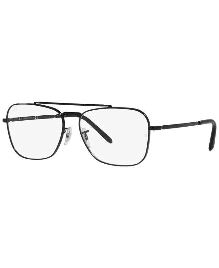 

Новые квадратные очки Caravan унисекс Ray-Ban, черный