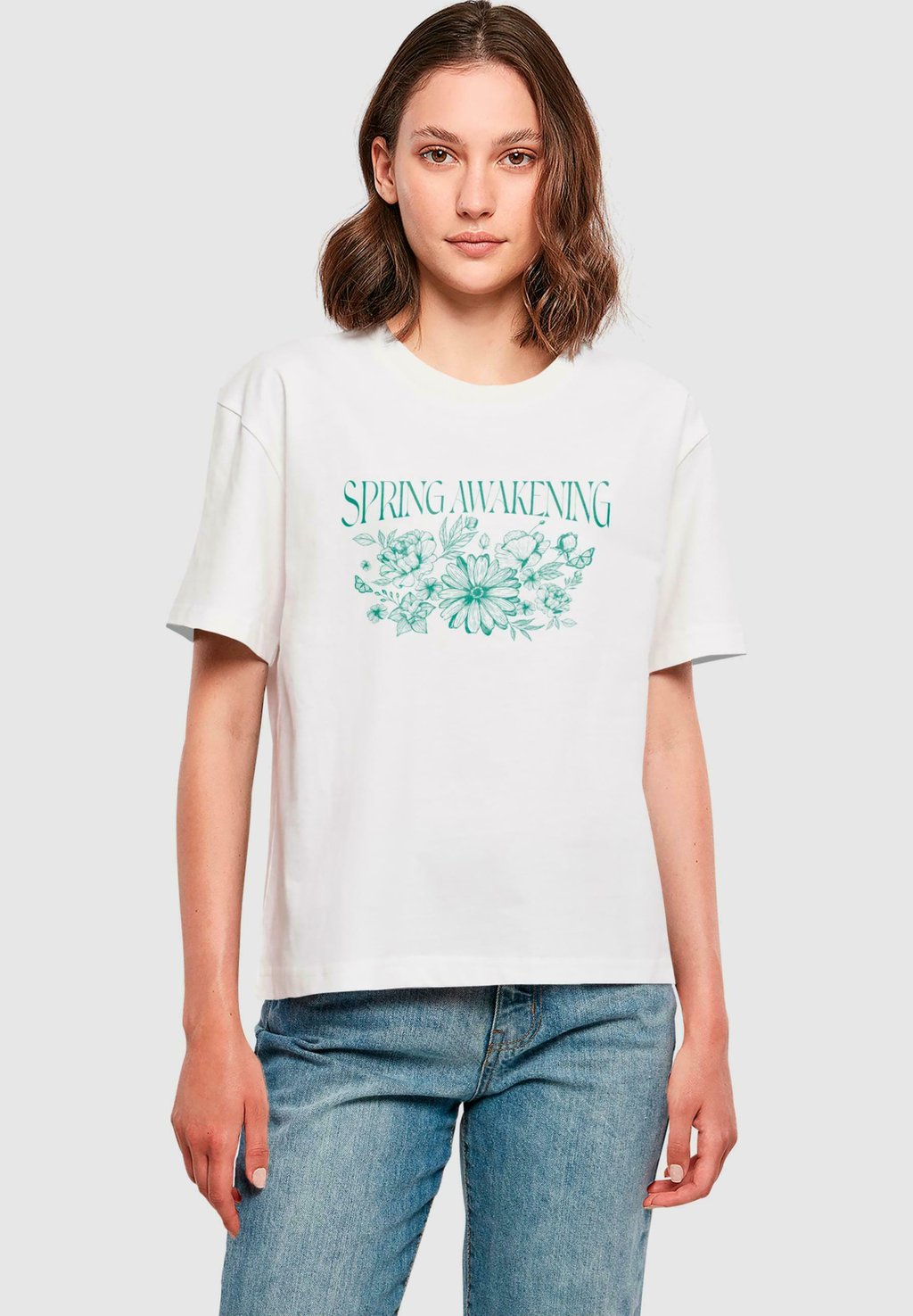 

Футболка с принтом SPRING AWAKENING Merchcode, белый