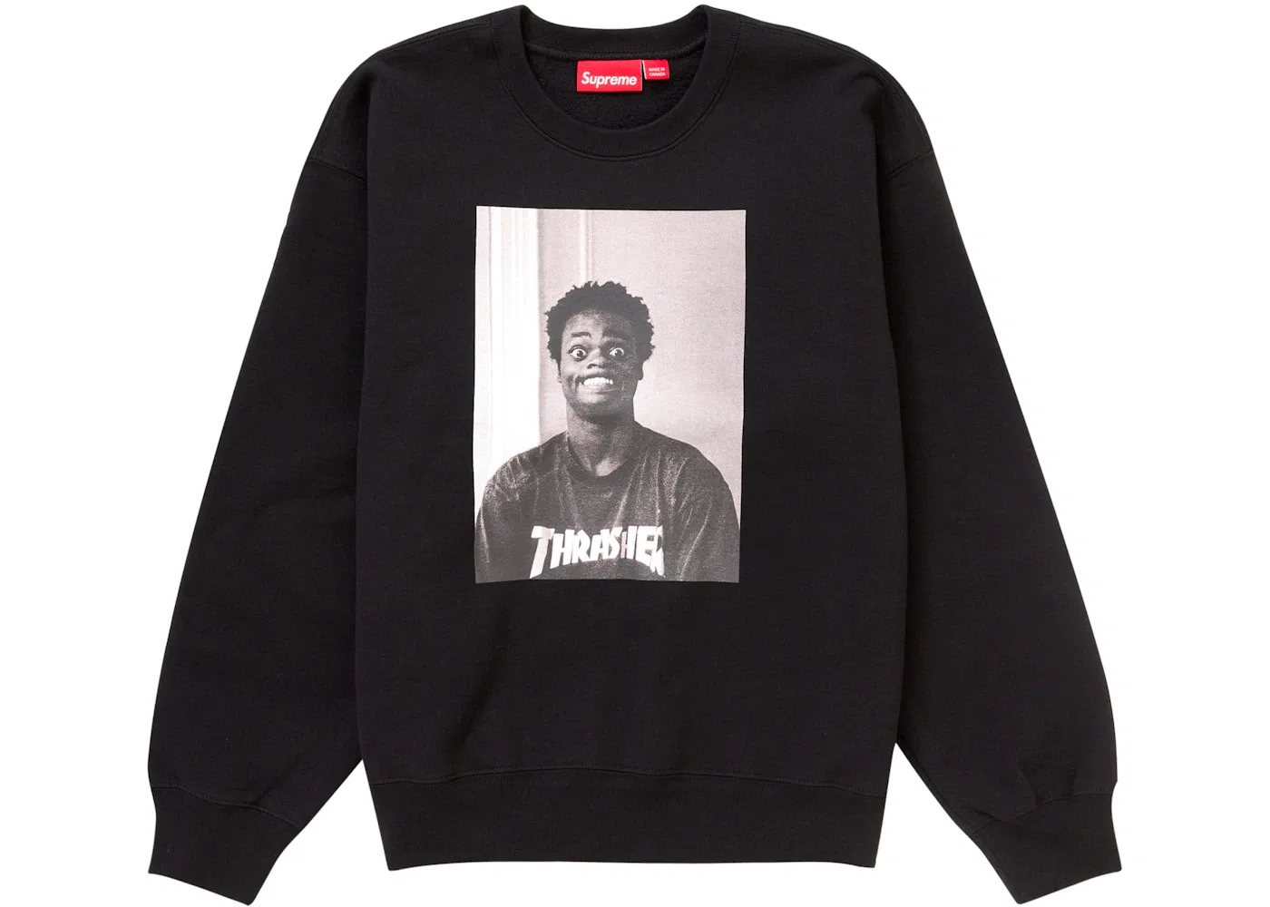 Мужской свитшот Supreme Thrasher, Black