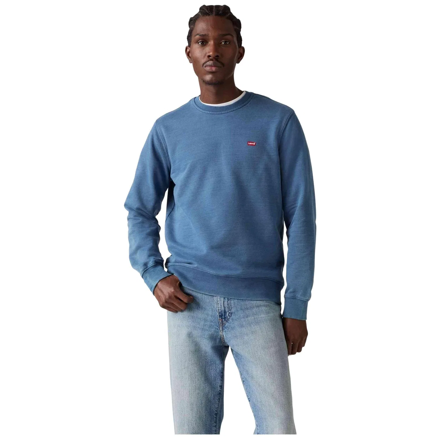 Мужской свитшот Levi's Modell 124-15200482099544, Blau — фото 2