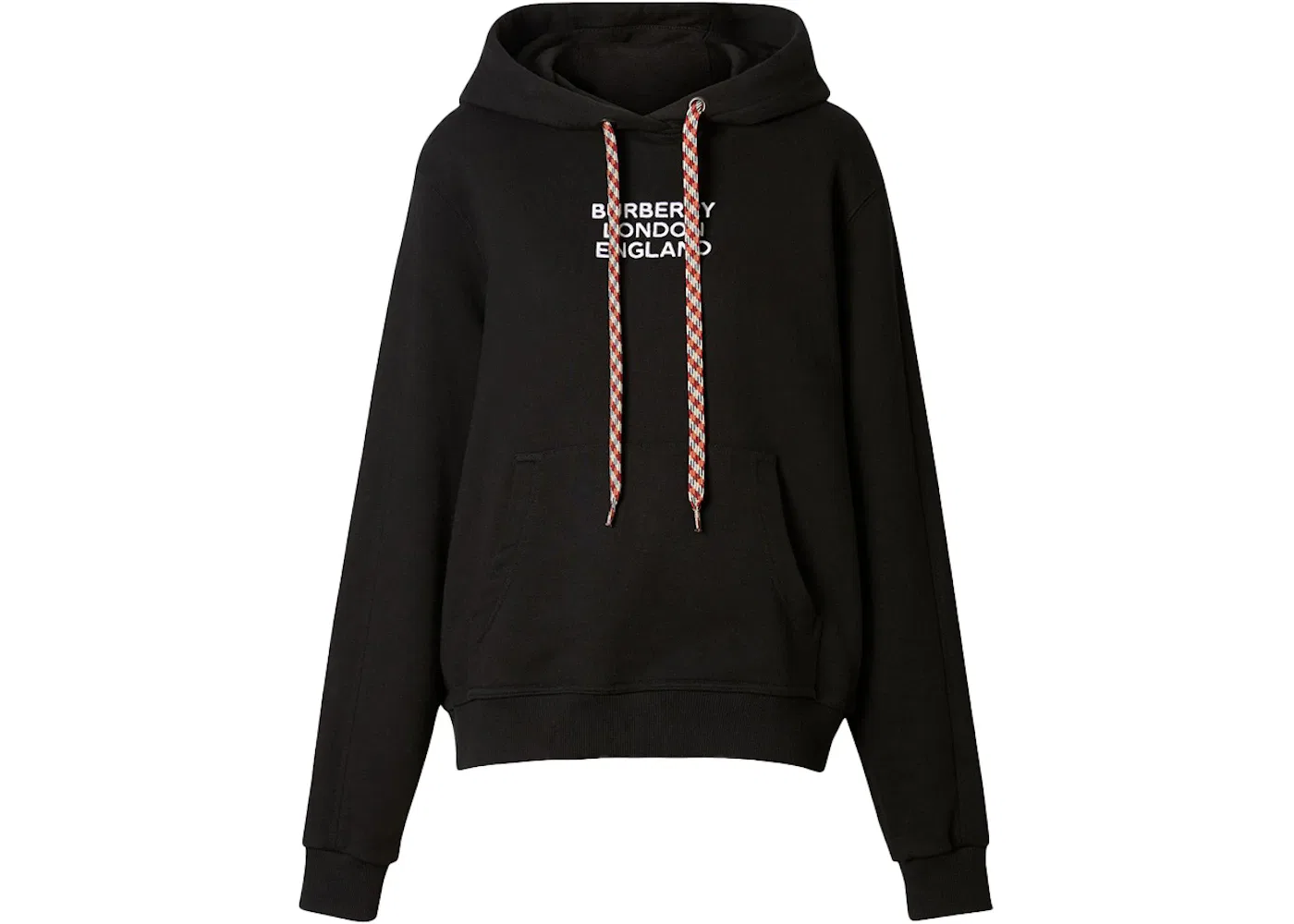 Женский худи с вышивкой Burberry, Black